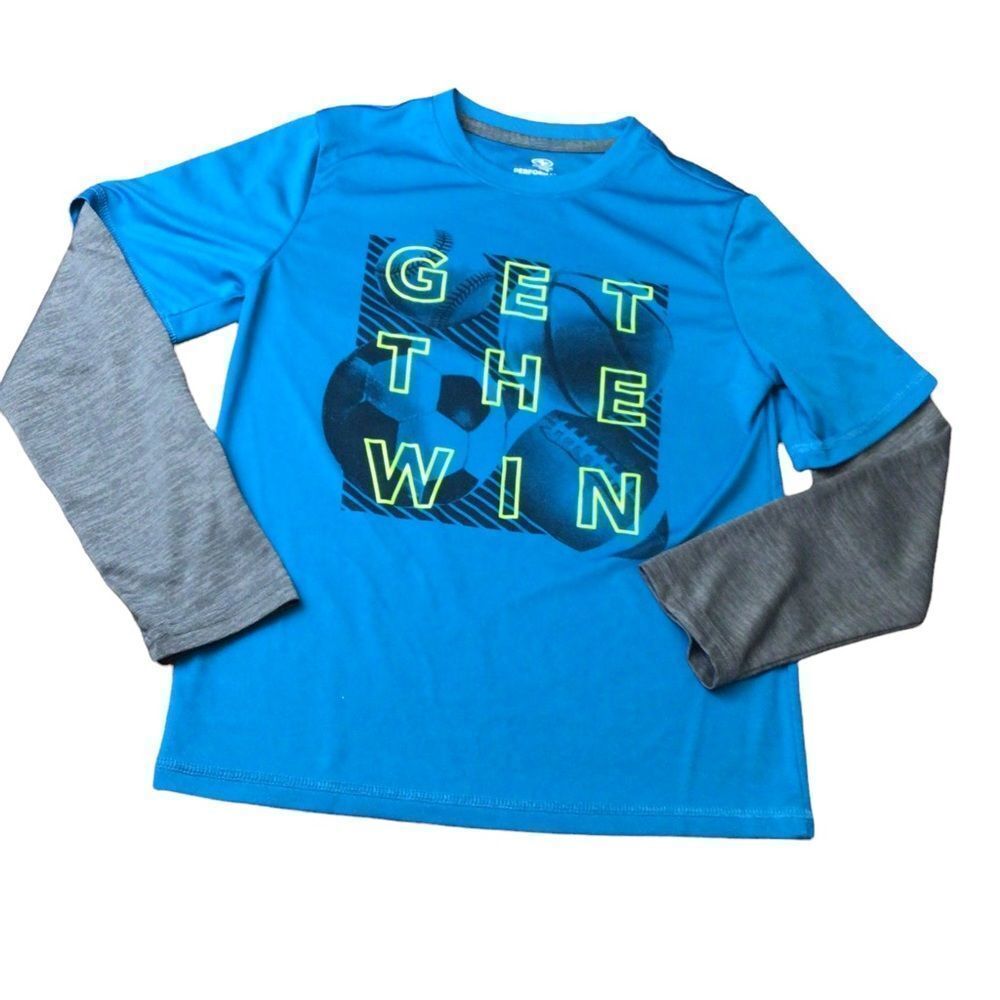 Athletic work performance tee boys size 10/12